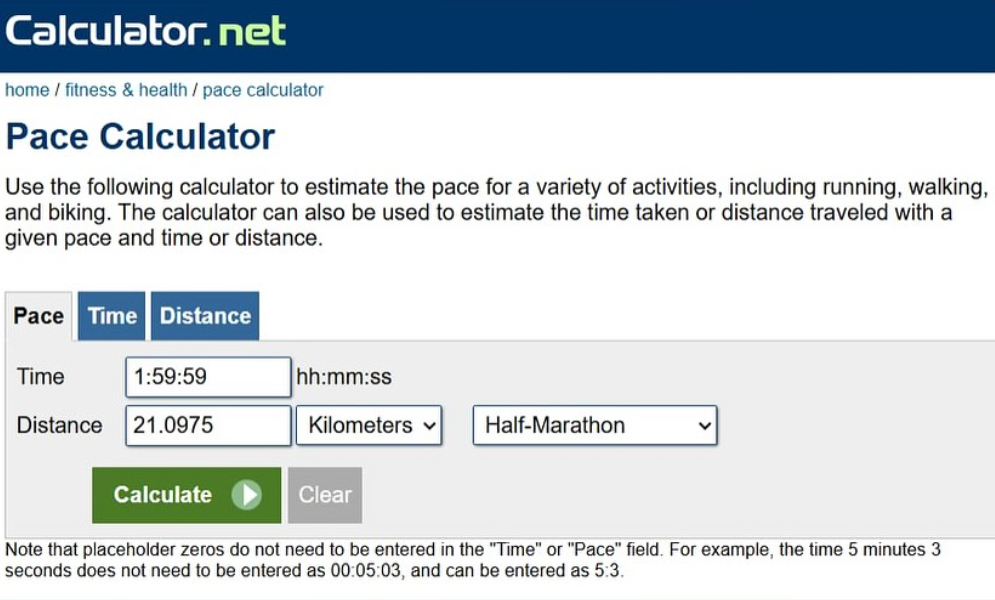 Kako izračunati pejs (pace) za trku?
