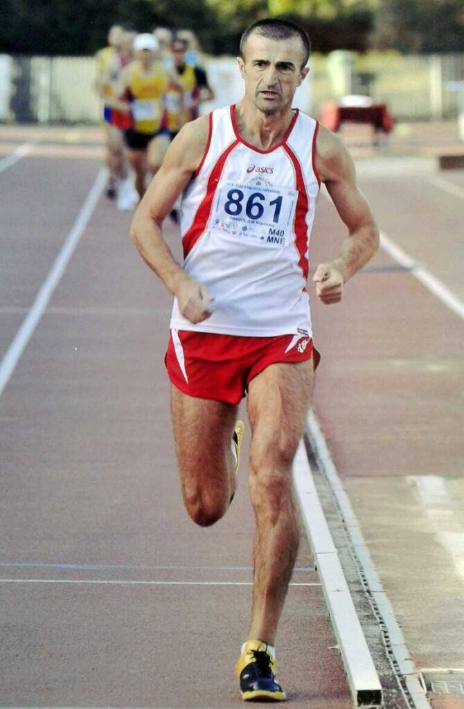 Dragoljub Koprivica rekord Crne Gore 10 km i 50 km Podgorica